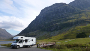 Motorhome in Scotland
