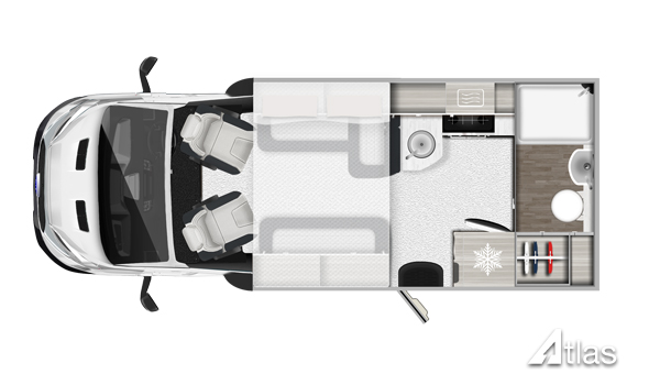 Compact Motorhome: up to 4 persons (Automatic)8