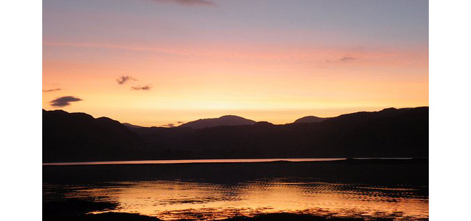 lochcarron sunrise north 500 route