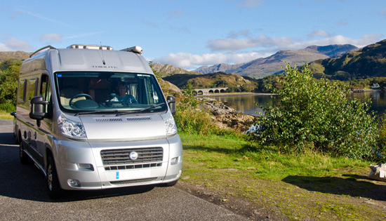 campervan trip to the scottish isles